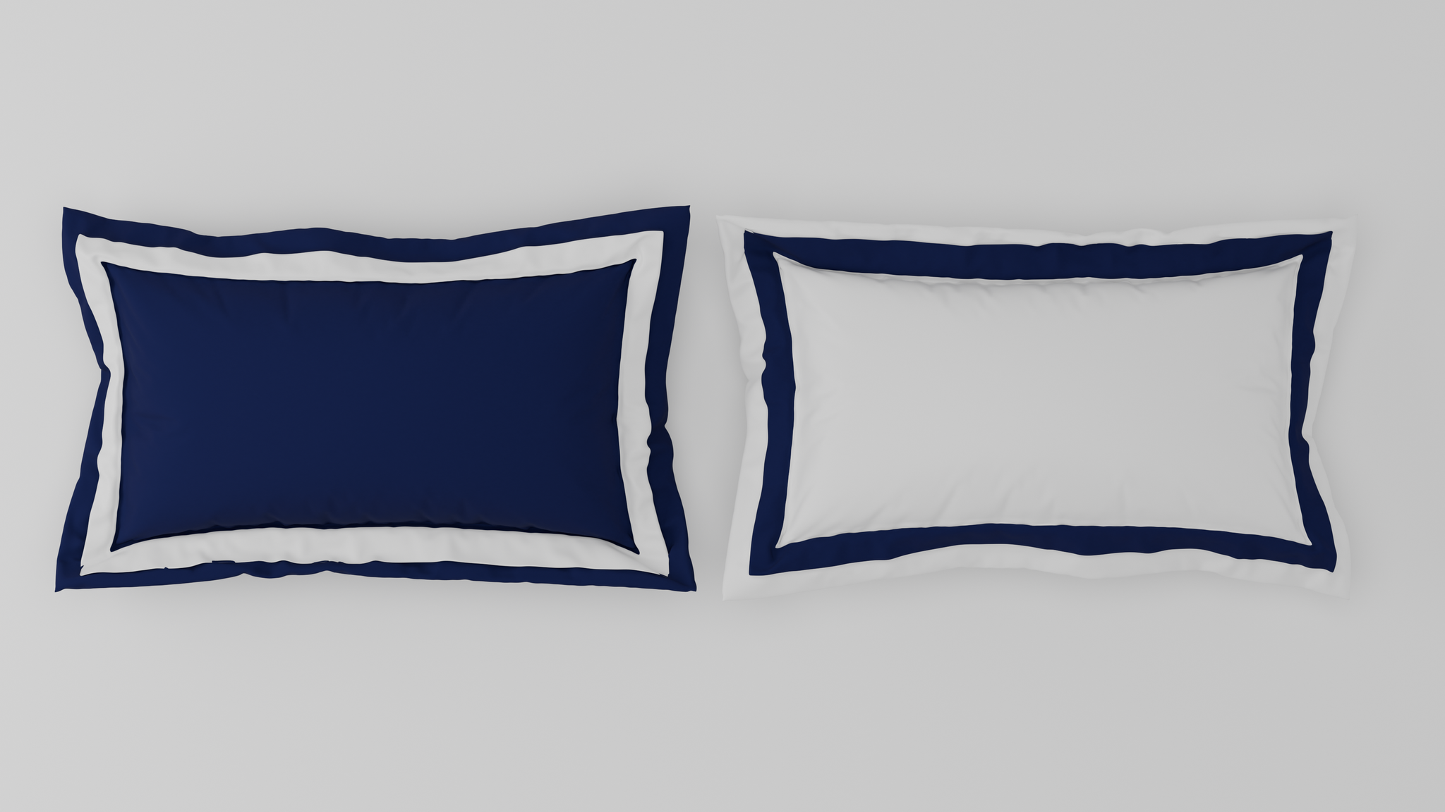 Spaces Solid Midnight Blue - Dark Blue Hygro Cotton King Size Bedsheet - Hygro