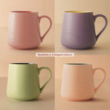 Borosil Bello Porcelia Mug Set of 2, 400ml