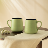 Borosil Bello Porcelia Mug Set of 2, 400ml