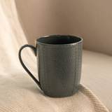 Milton Elva Porcelia Mug, Coal Set of 2, 350ml