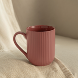 Borosil Flute Porcelia Mug Set of 2, 350ml