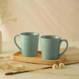 Borosil Haven Porcelia Mug Set of 2, 370ml