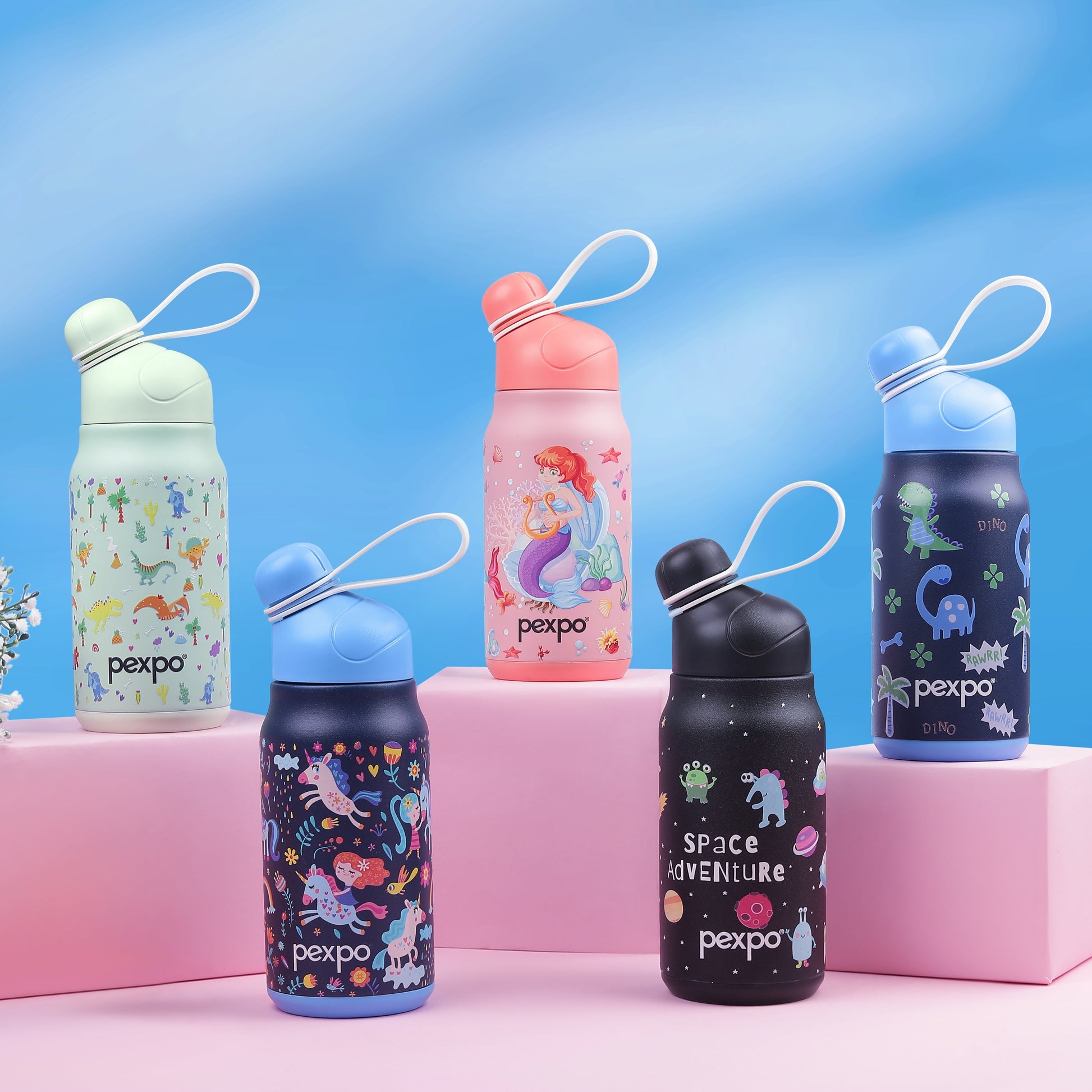 Pexpo Piano Art Hot & Cold Water Bottle 420 ML