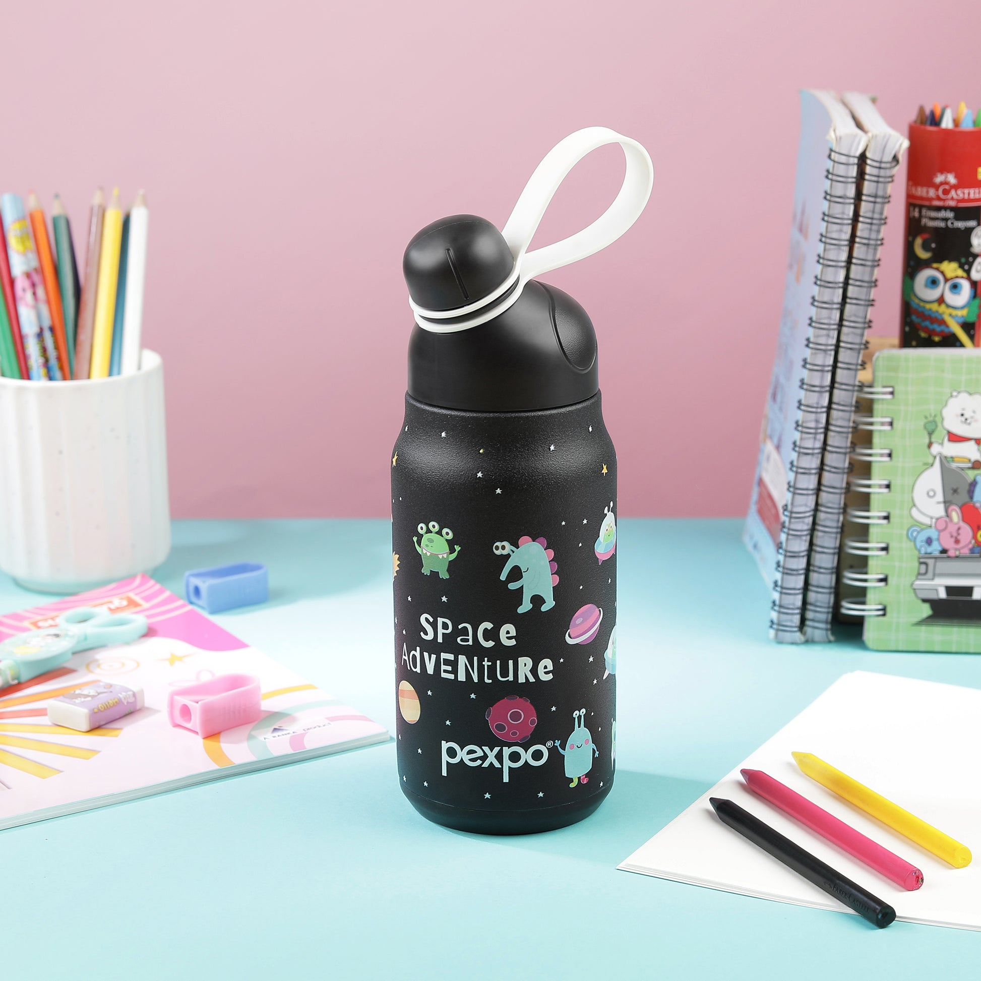 Pexpo Piano Art Hot & Cold Water Bottle 420 ML