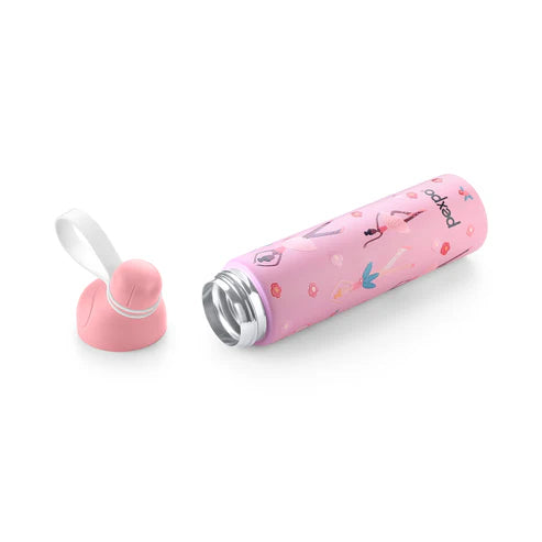 Pexpo Pico Art Stainless Steel Bottle | Tri-Ply Vacuum Insulated Hot & Cold Flask | For Kids 470 ML