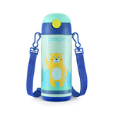 Pexpo Pixy Art Stainless Steel Bottle | Tri-Ply Vacuum Insulated Hot & Cold Flask | For Kids