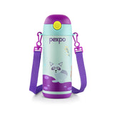 Pexpo Pixy Art Stainless Steel Bottle | Tri-Ply Vacuum Insulated Hot & Cold Flask | For Kids