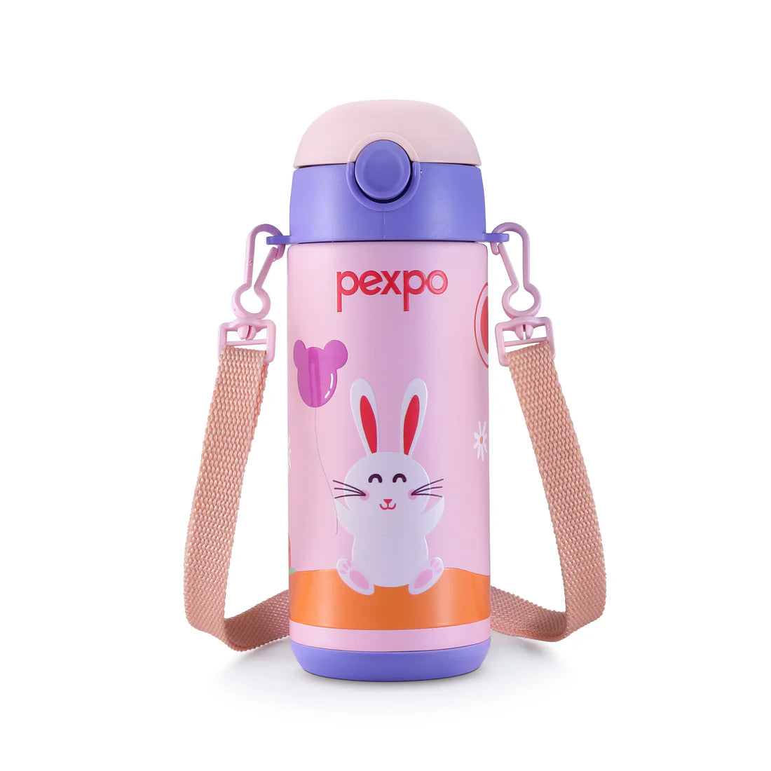 Pexpo Pixy Art Stainless Steel Bottle | Tri-Ply Vacuum Insulated Hot & Cold Flask | For Kids