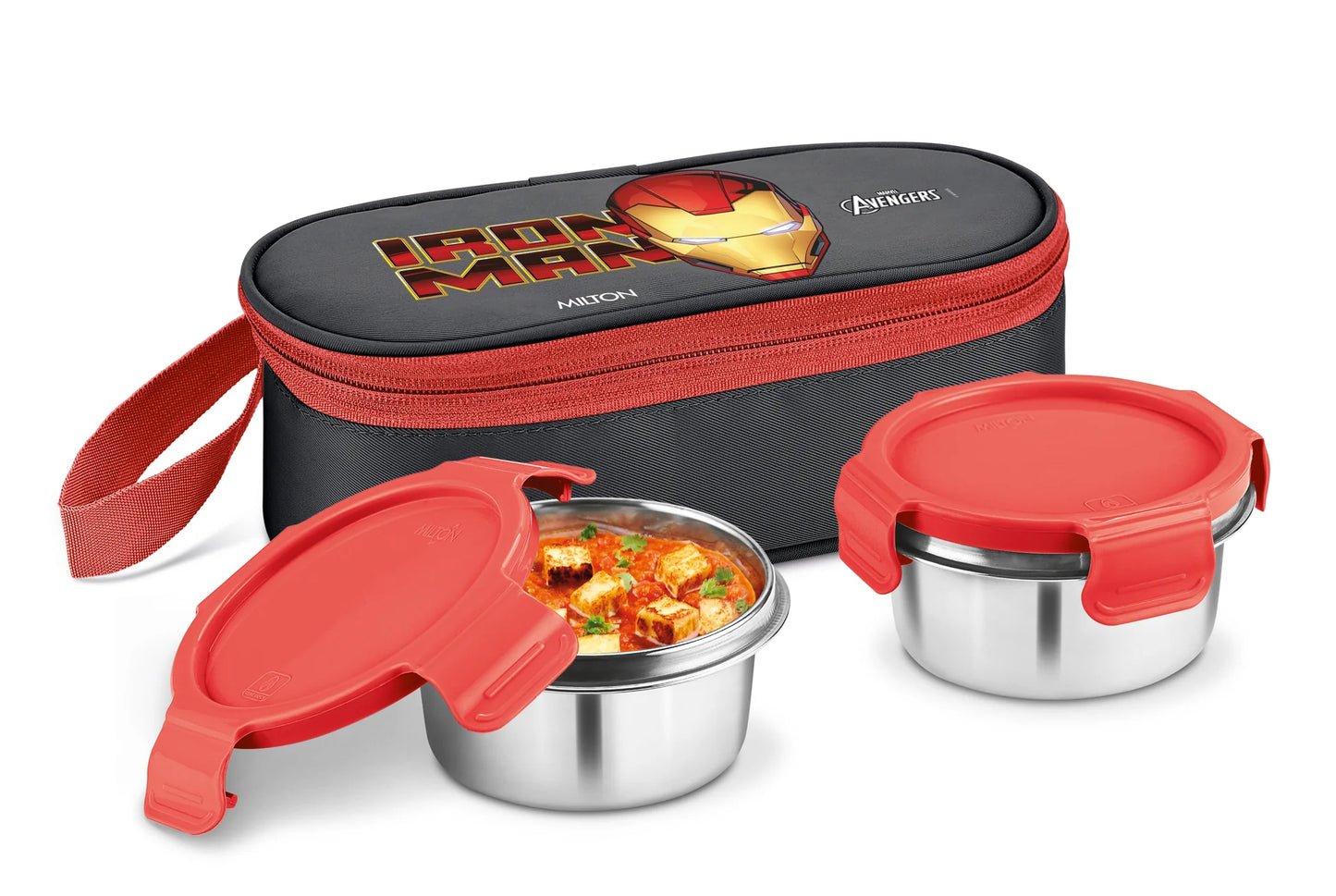Milton Marvel Power Bite Kids Tiffin Black