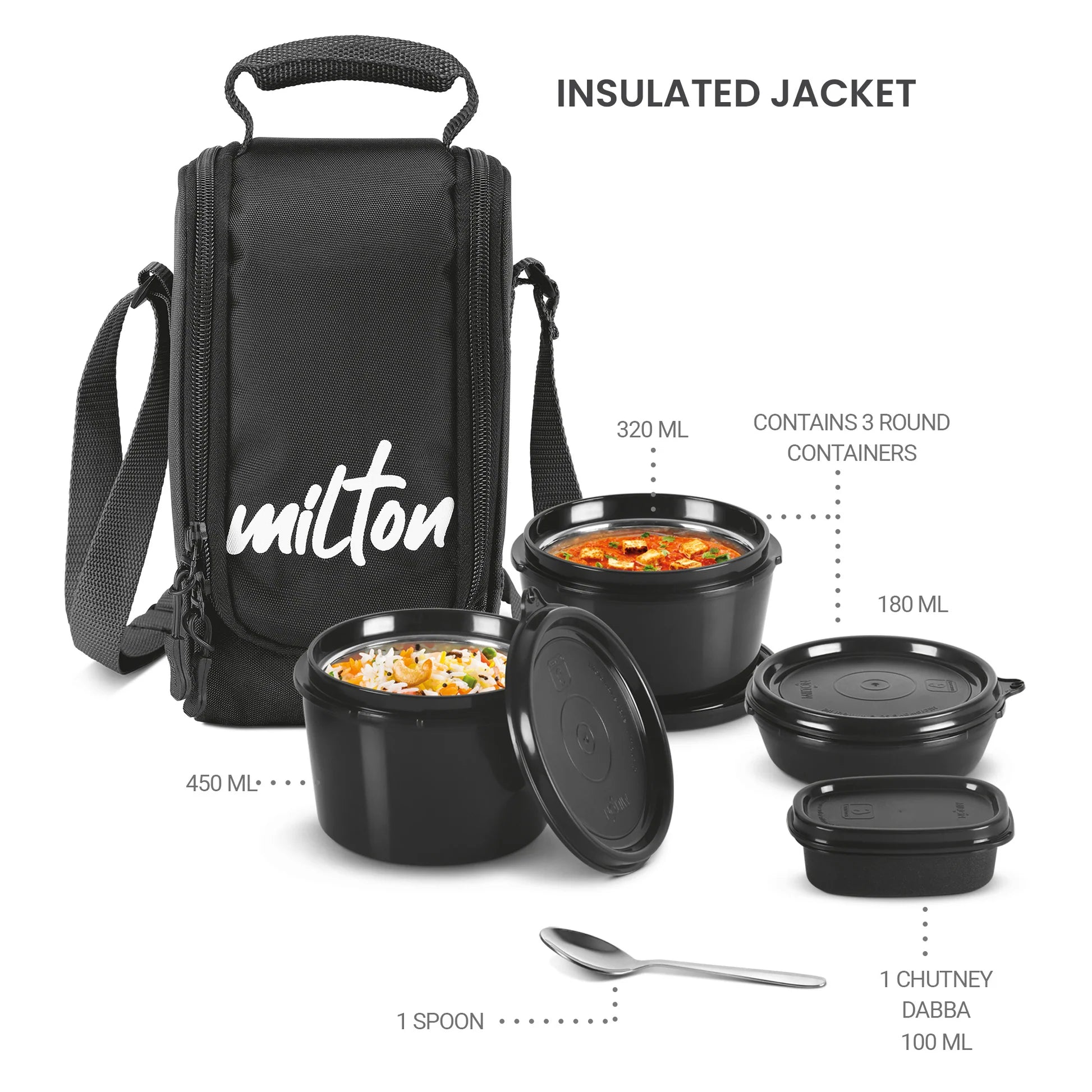 Milton Pro Munch Black