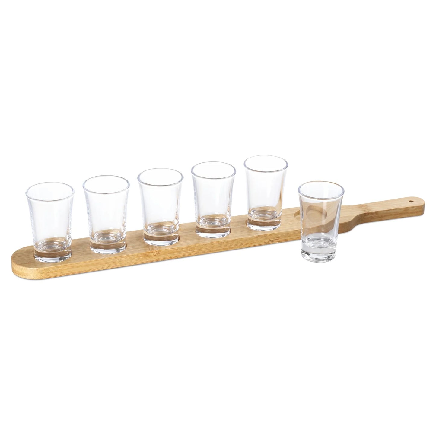 Milton Rally Tumblers With Wooden Tray 6 Pcs set