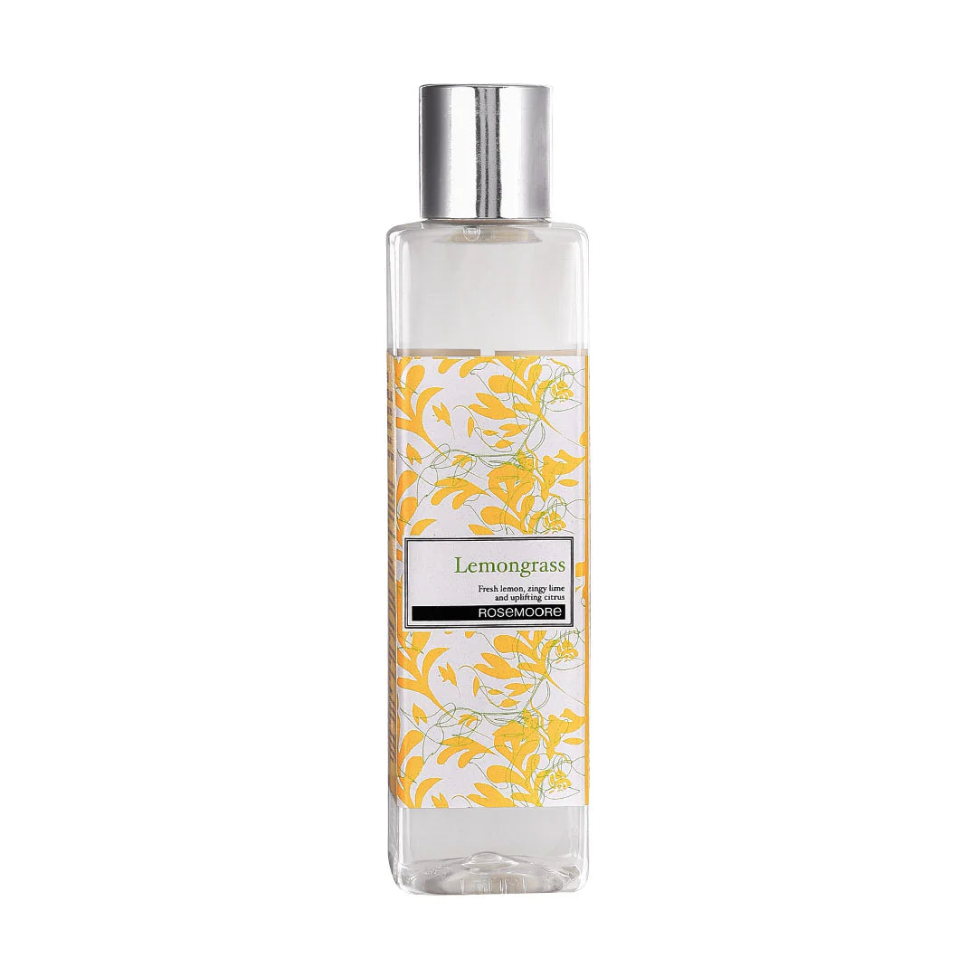 Rosemoore Lemongrass Scented Reed Diffuser & Refill Oil Combo