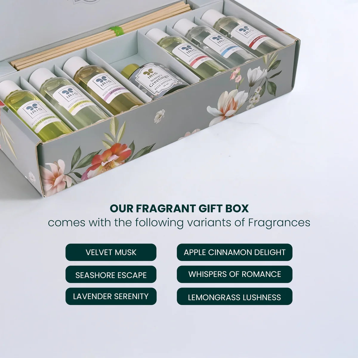 IRIS Reed Diffuser Gift Set 50ml
