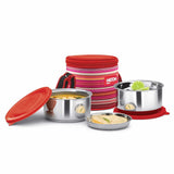 Milton Ribbon Lunch Box  2pcs set