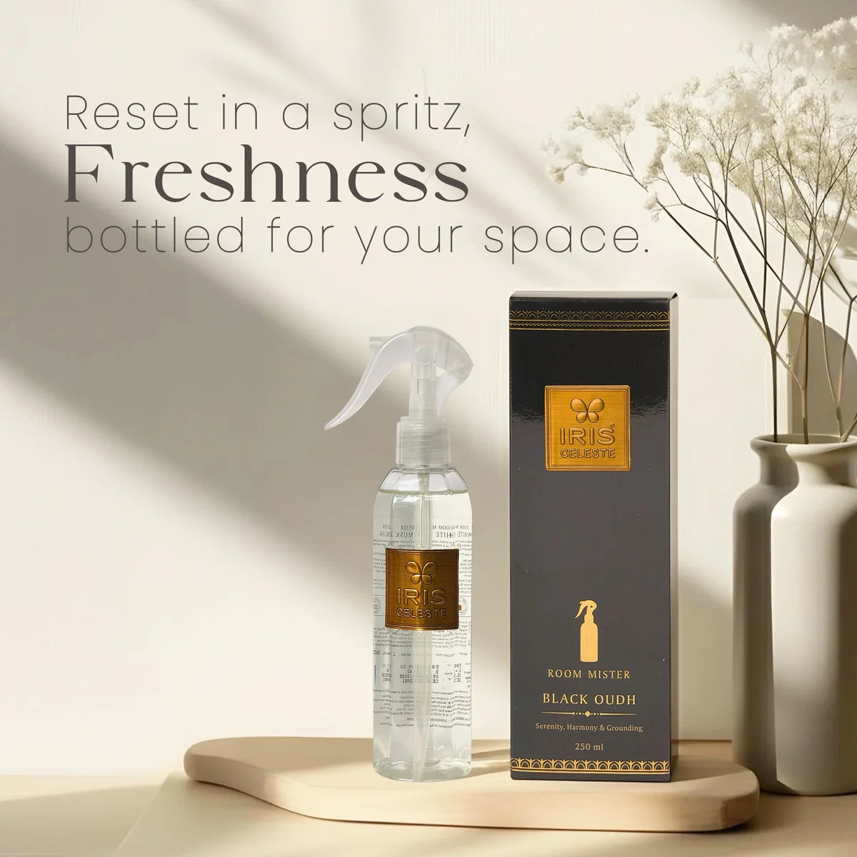 IRIS Celeste Black Oudh Room Mister 250ML