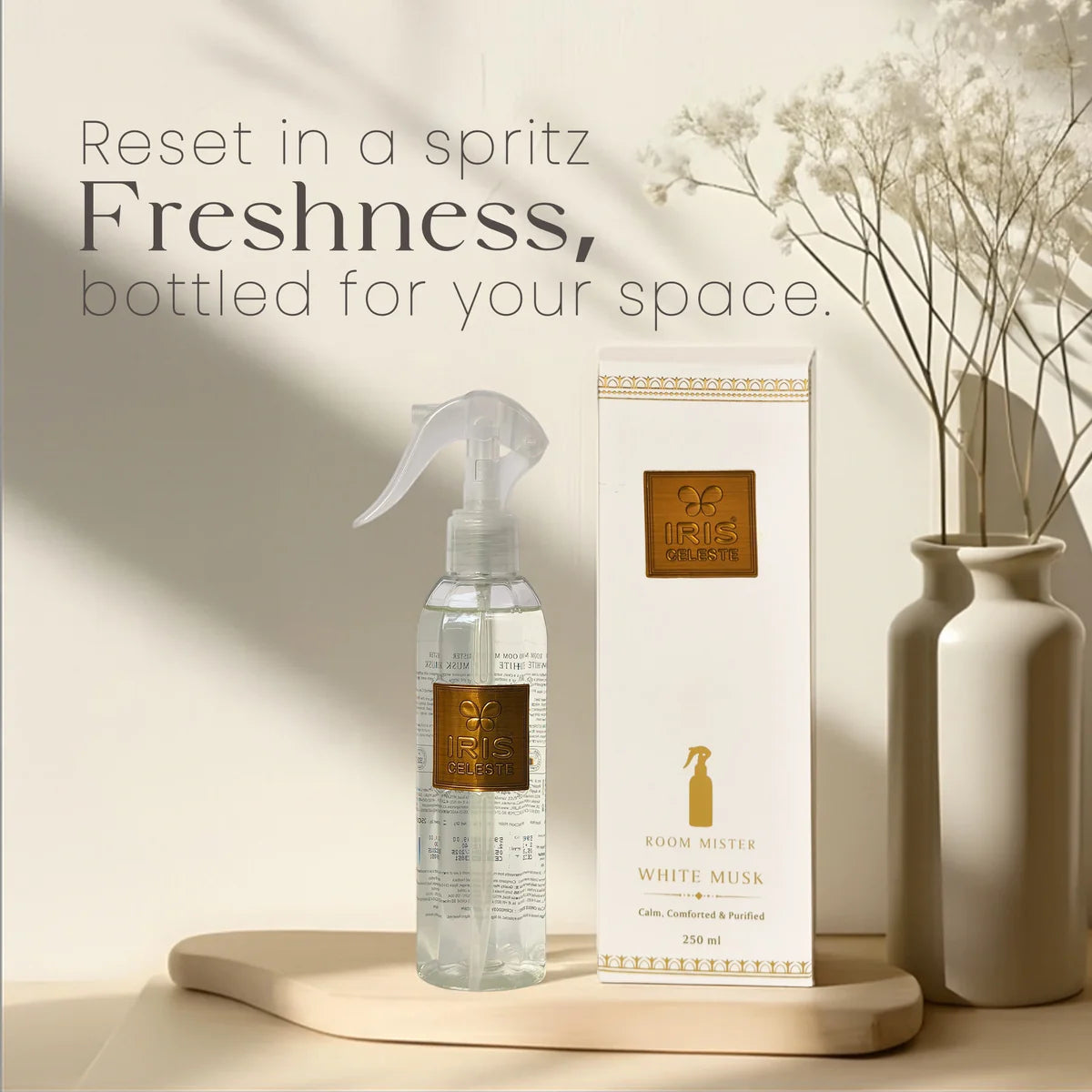 IRIS Celeste White Musk Room Mister 250ML