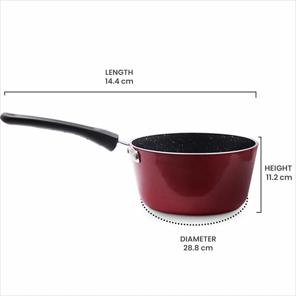 Milton Sauce Pan Granito Non Induction  14 cm