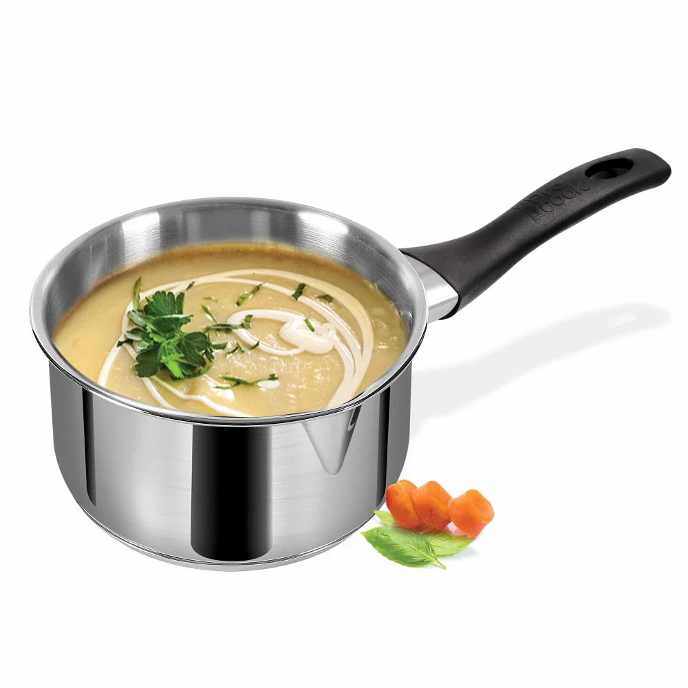 Milton Sauce Pan Stainless Steel With Bakelite Handle 14 cm