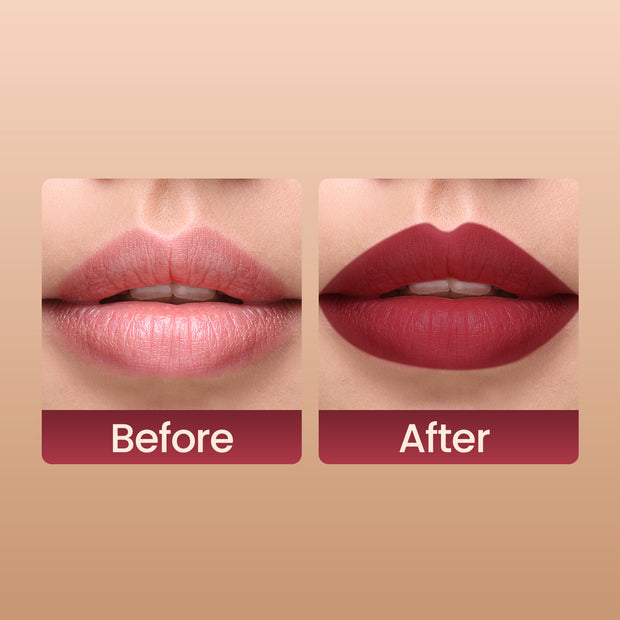 Swiss Beauty Matte Cat Lip Crayon Flattering Peach