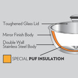 Borosil Servefresh Curry Server, 500ml