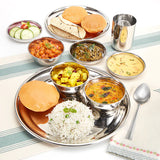 Borosil 30-piece Stainless Steel Dinner