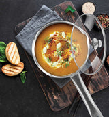 Milton Sauce Pan With Lid - Triply