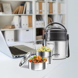 Milton Steel On Lunchbox Silver