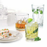 Milton Steps Whiskey Glass Tumbler 6pcs set 330ML