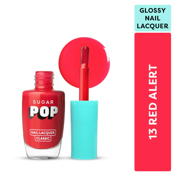 Sugar Nail Lacquer Classic Red Alert