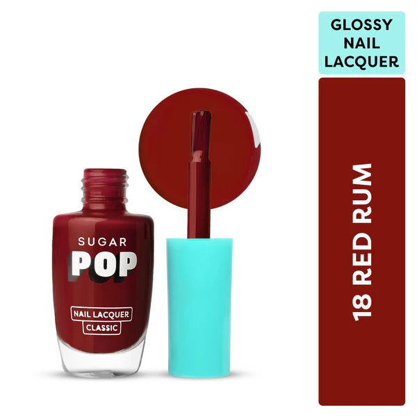 Sugar Nail Lacquer Classic Red Rum