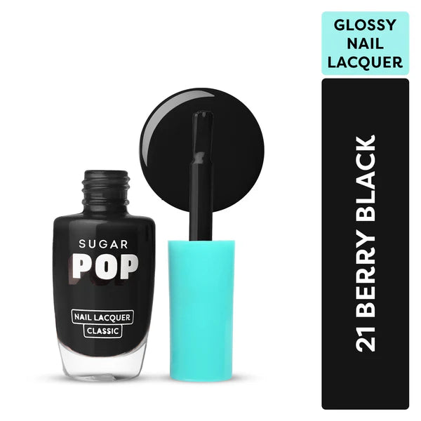 Sugar Nail Lacquer Black Berry