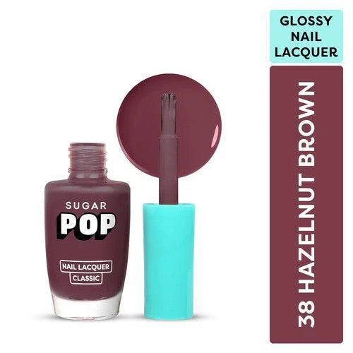 Sugar Nail Lacquer  Hazelnut  Brown