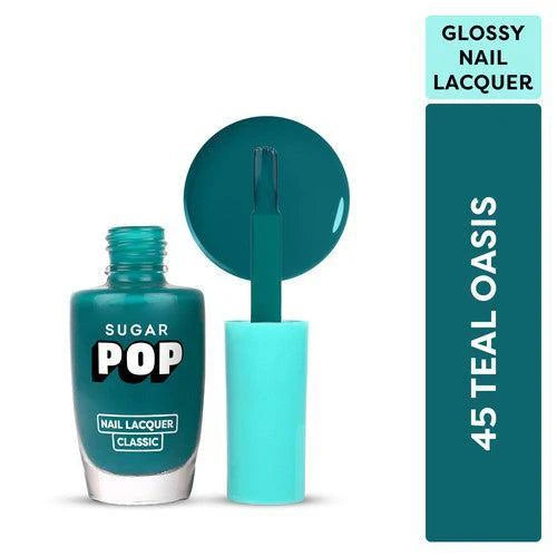 Sugar Nail Lacquer Classic Teal Oasis