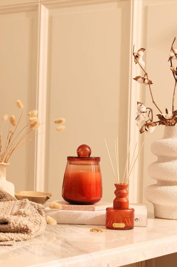 Doft Cosmic Set - Candle (M) & Diffuser (M) & Diffuser | Orange | Summer Nectar