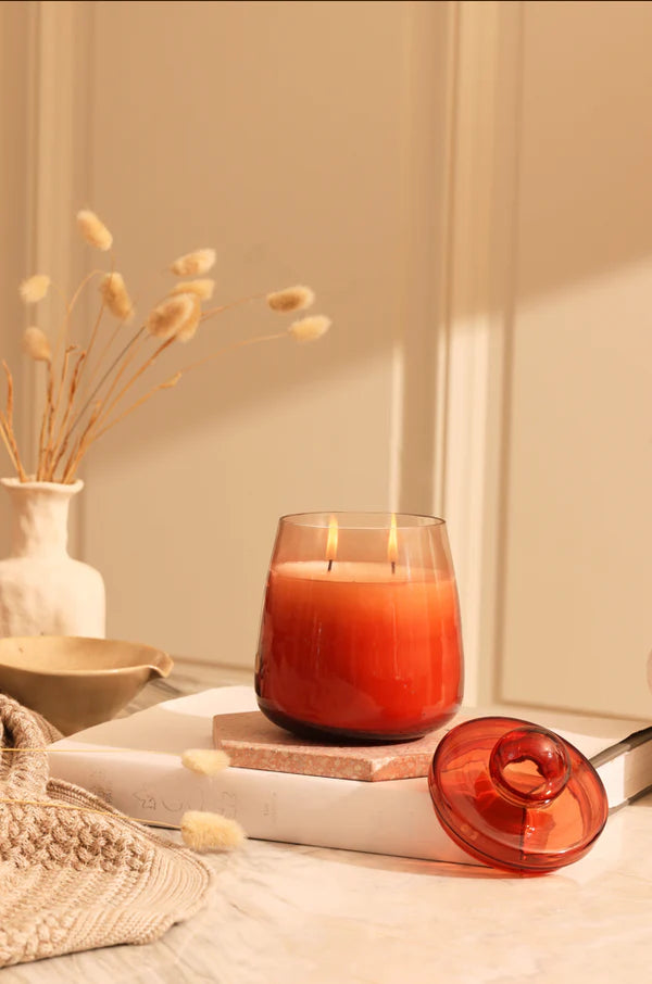 Doft Cosmic Set - Candle (M) & Diffuser (M) & Diffuser | Orange | Summer Nectar
