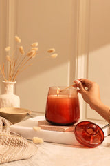 Doft Cosmic Set - Candle (M) & Diffuser (M) & Diffuser | Orange | Summer Nectar