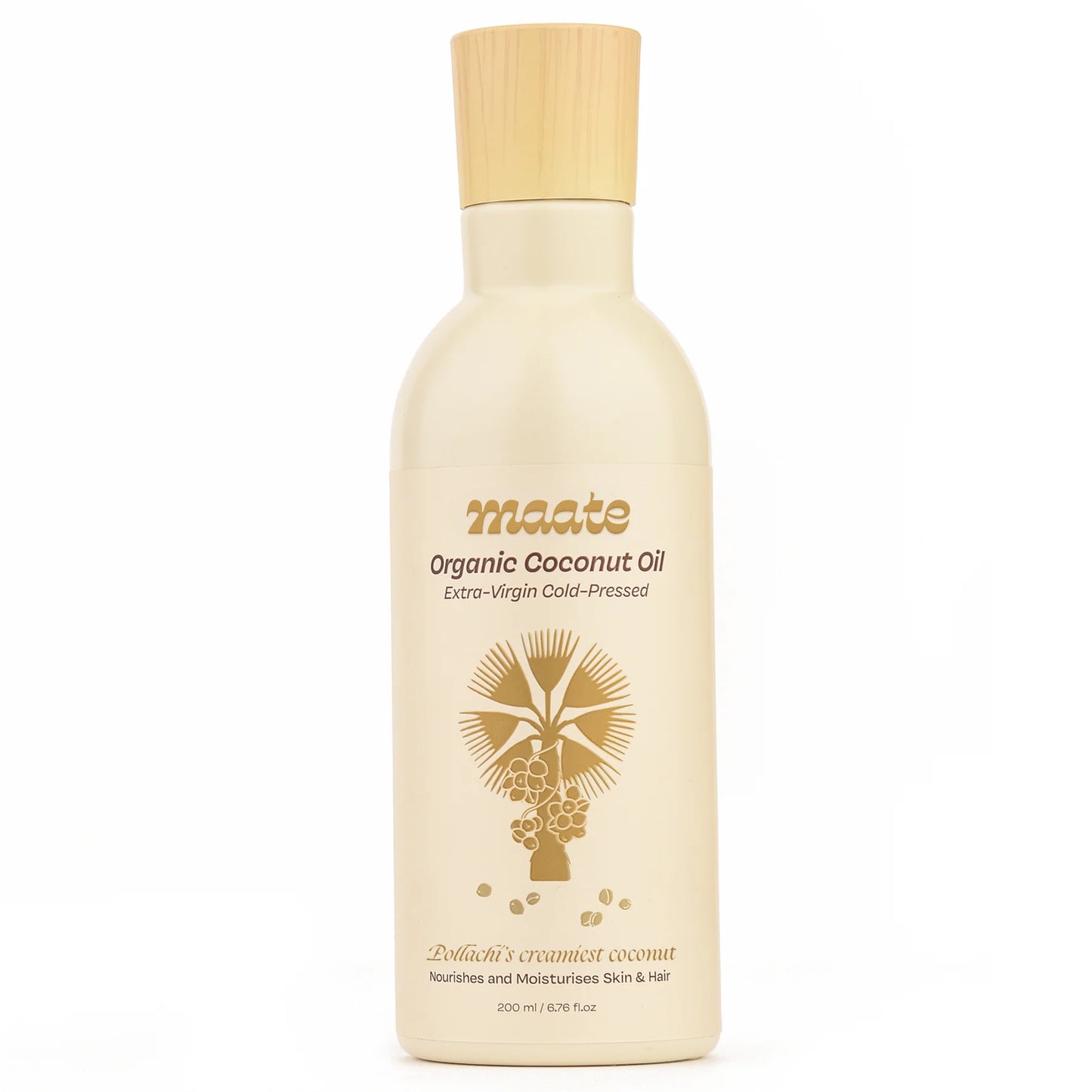 Maate Organic Coconut Oil - Extra Virgin | Cold Pressed | 200ml