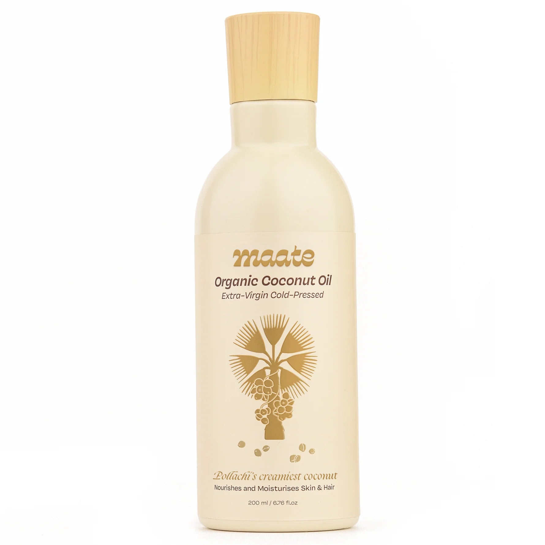Maate Organic Coconut Oil - Extra Virgin | Cold Pressed | 200ml