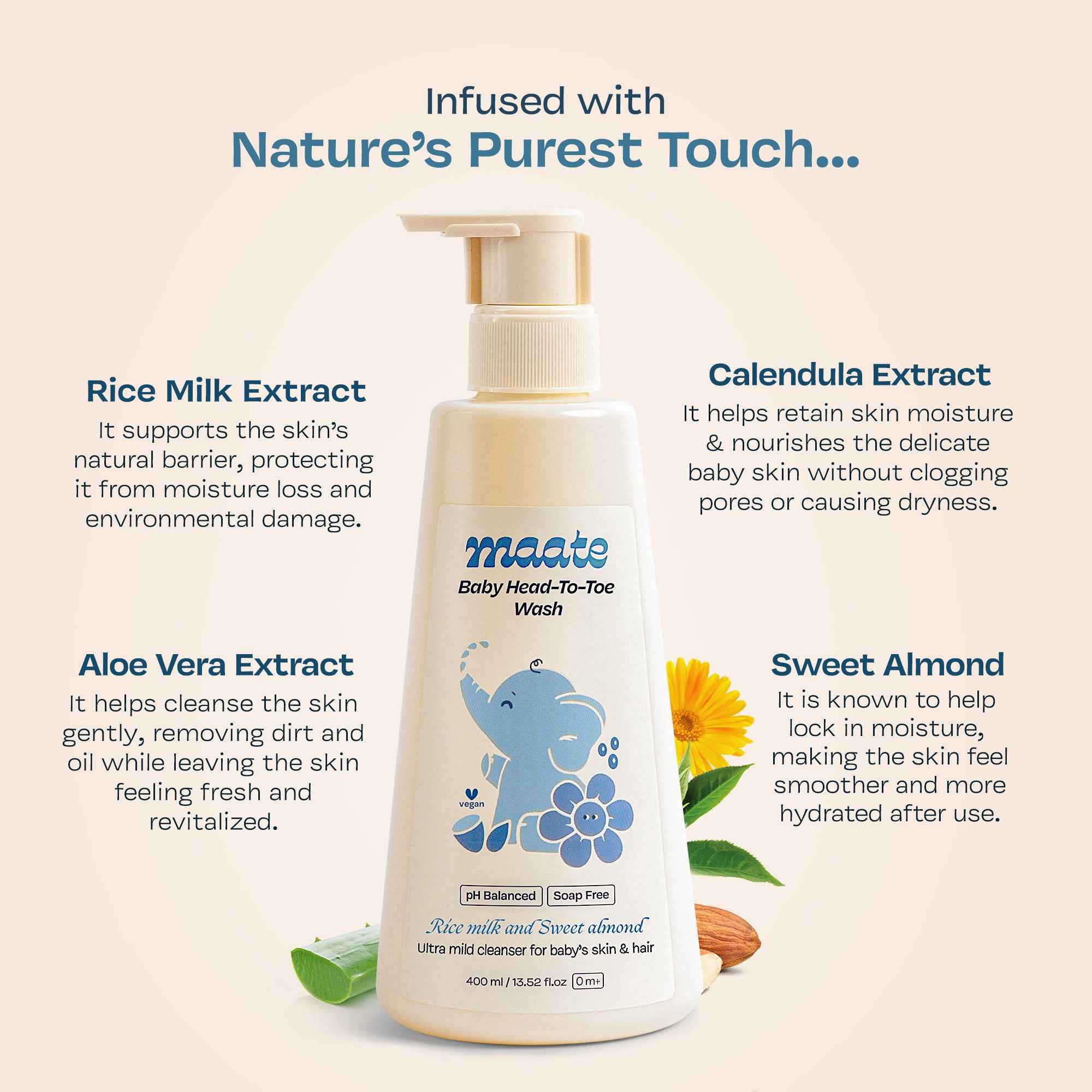 Maate Tear Free Baby Shampoo