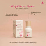 Maate  Natural Baby Hair Oil - 50ml