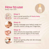 Maate  Natural Baby Hair Oil - 50ml