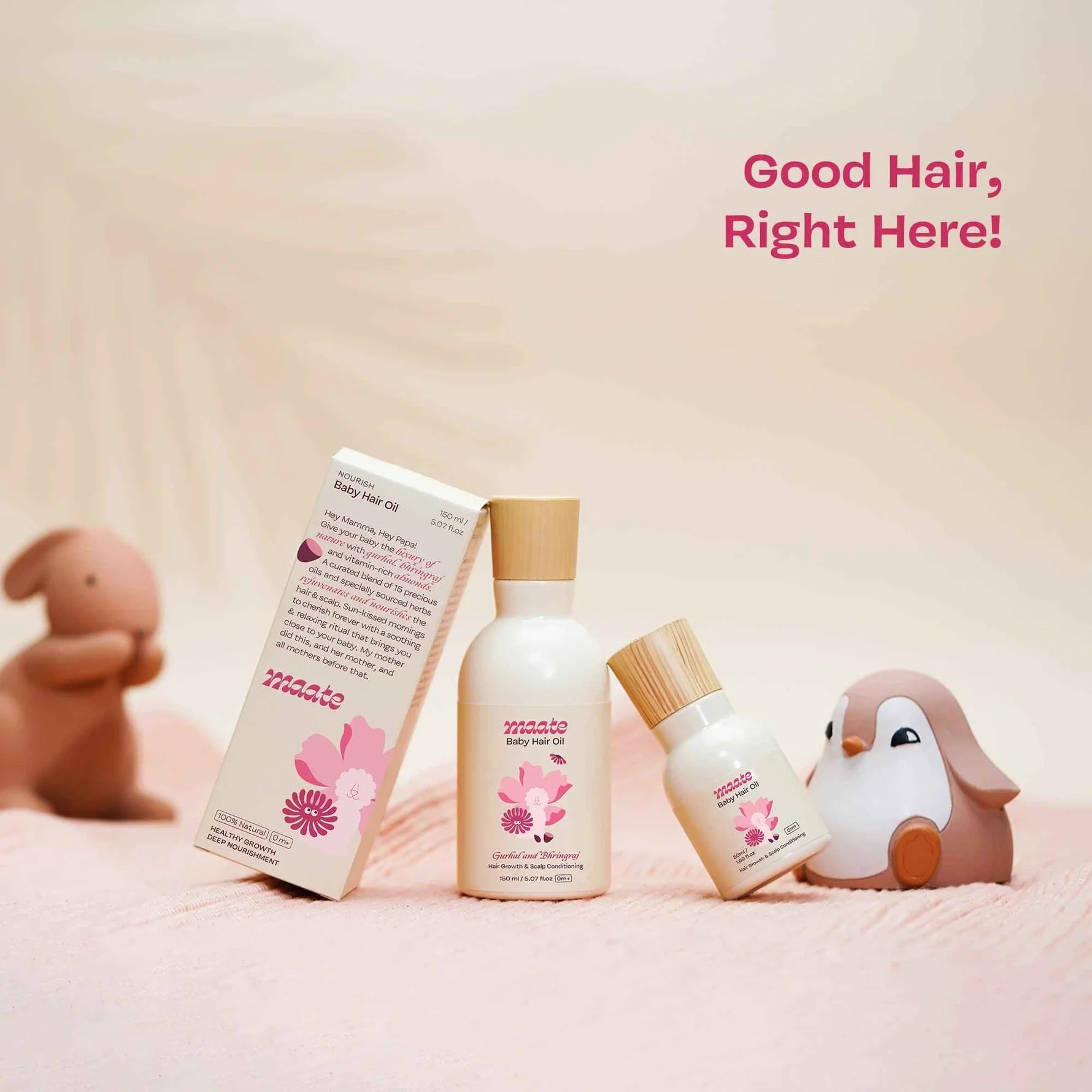 Maate  Natural Baby Hair Oil - 50ml