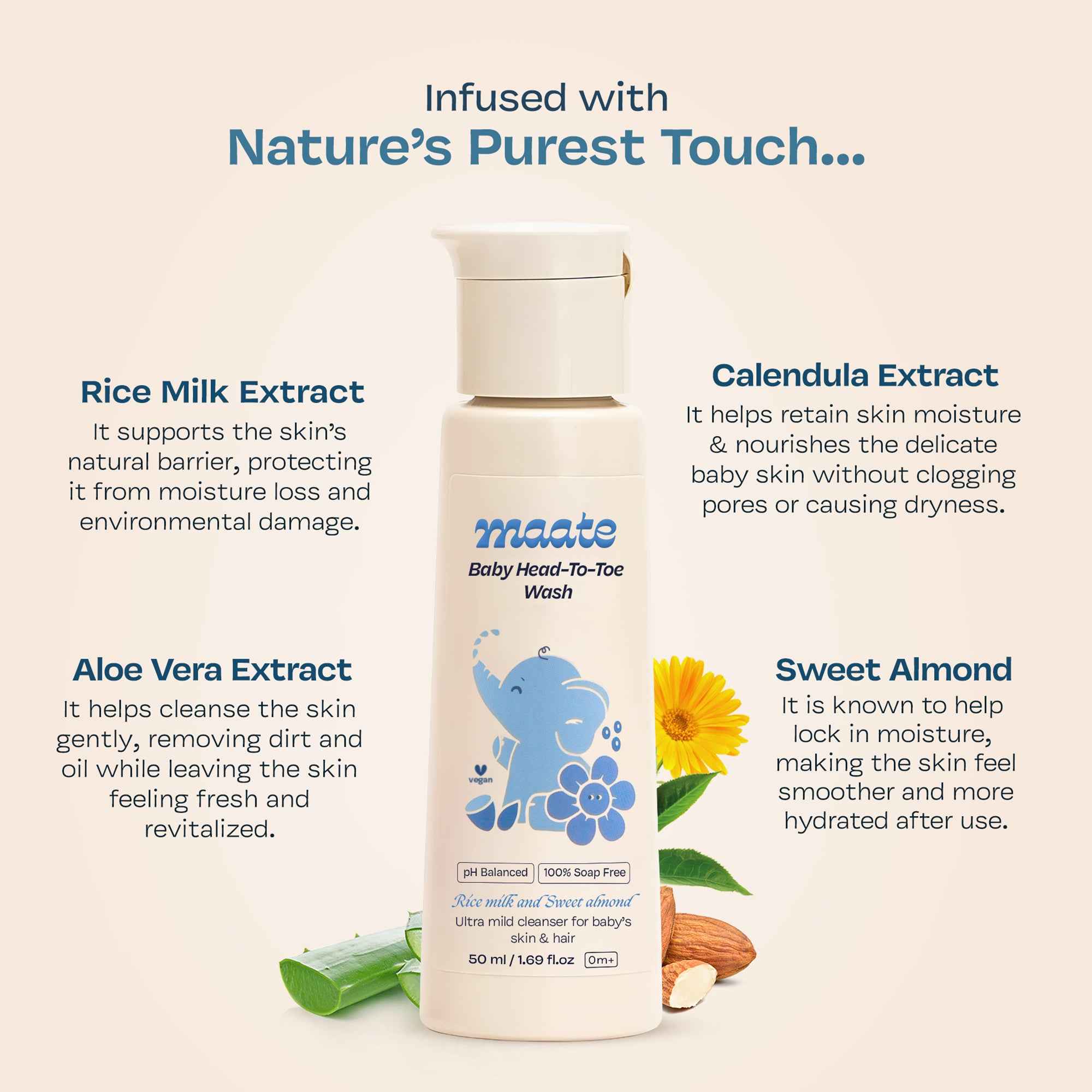 Maate Tear Free Baby Shampoo