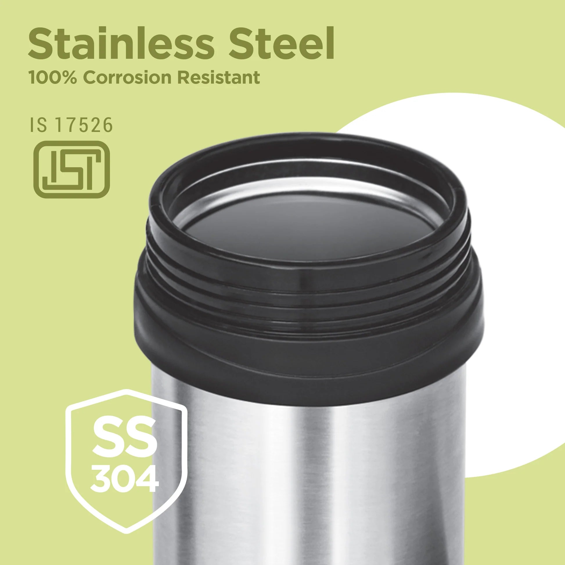 Milton Soup Flask Deluxe Silver 350ML