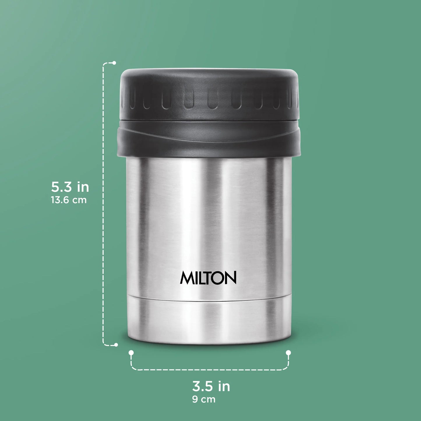 Milton Soup Flask Deluxe Silver 350ML