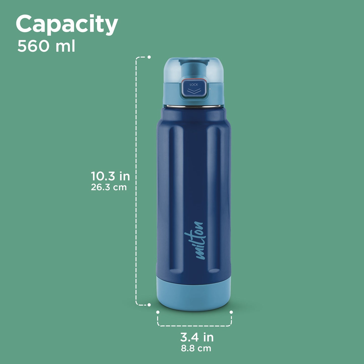 Milton Steel Taurus Water Bottle