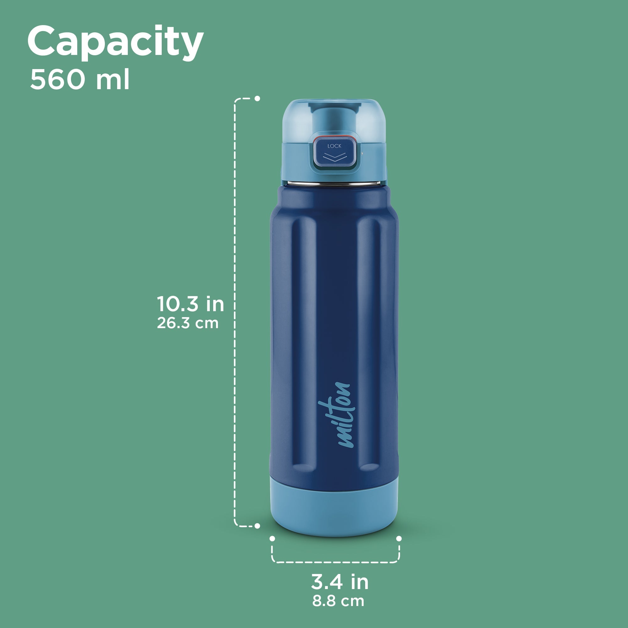 Milton Steel Taurus Water Bottle