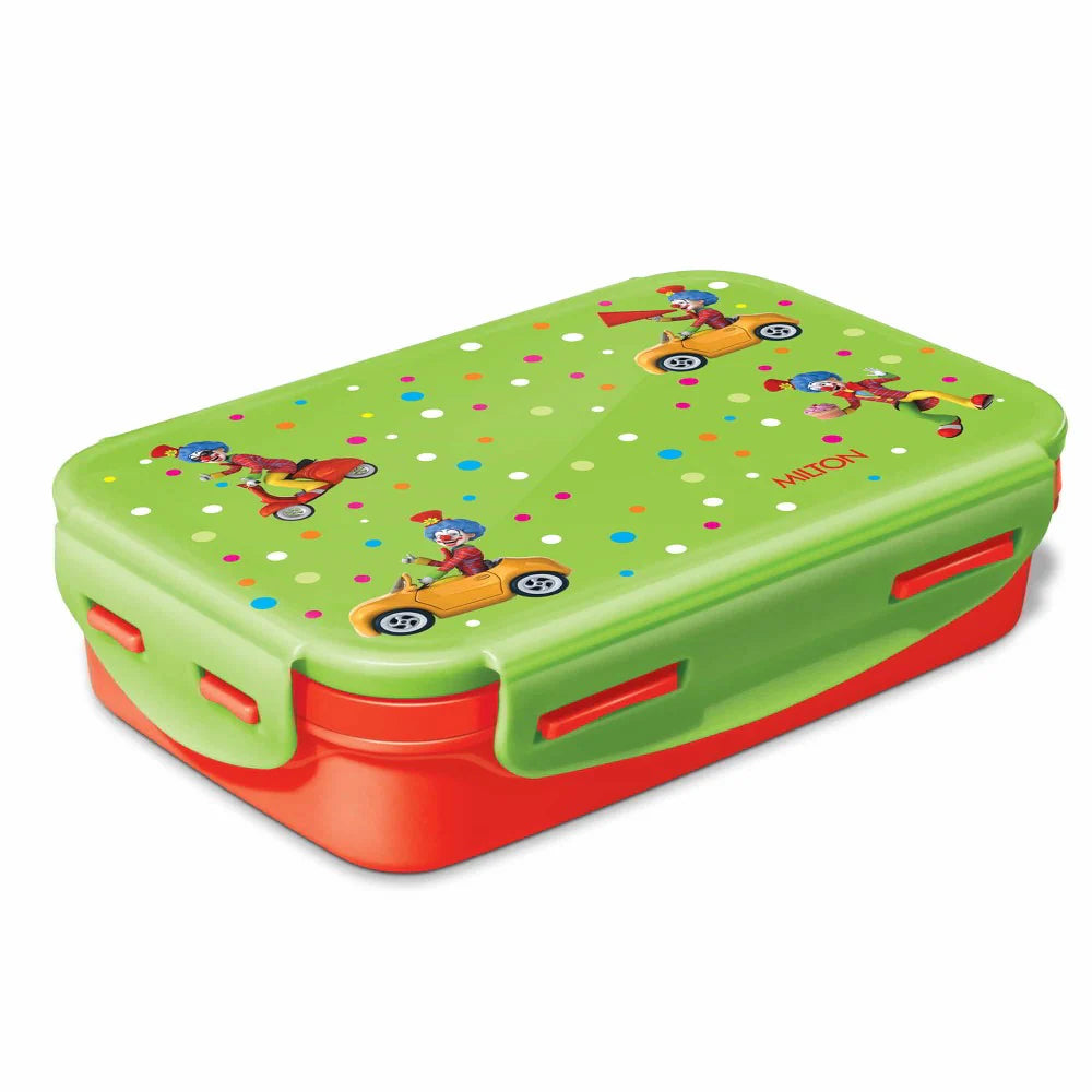 Milton Steely Deluxe Mini Insulated Lunchbox Red 400ML