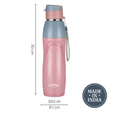 Borosil Larah Drift Round PU Thermoware Bottle 650W