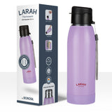 Borosil Larah Airo Round PU Thermoware Bottle 550Ml